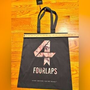4 Fourlaps signature tote stretches Tie Dye Beach Vacation Carry All Gym Bag New